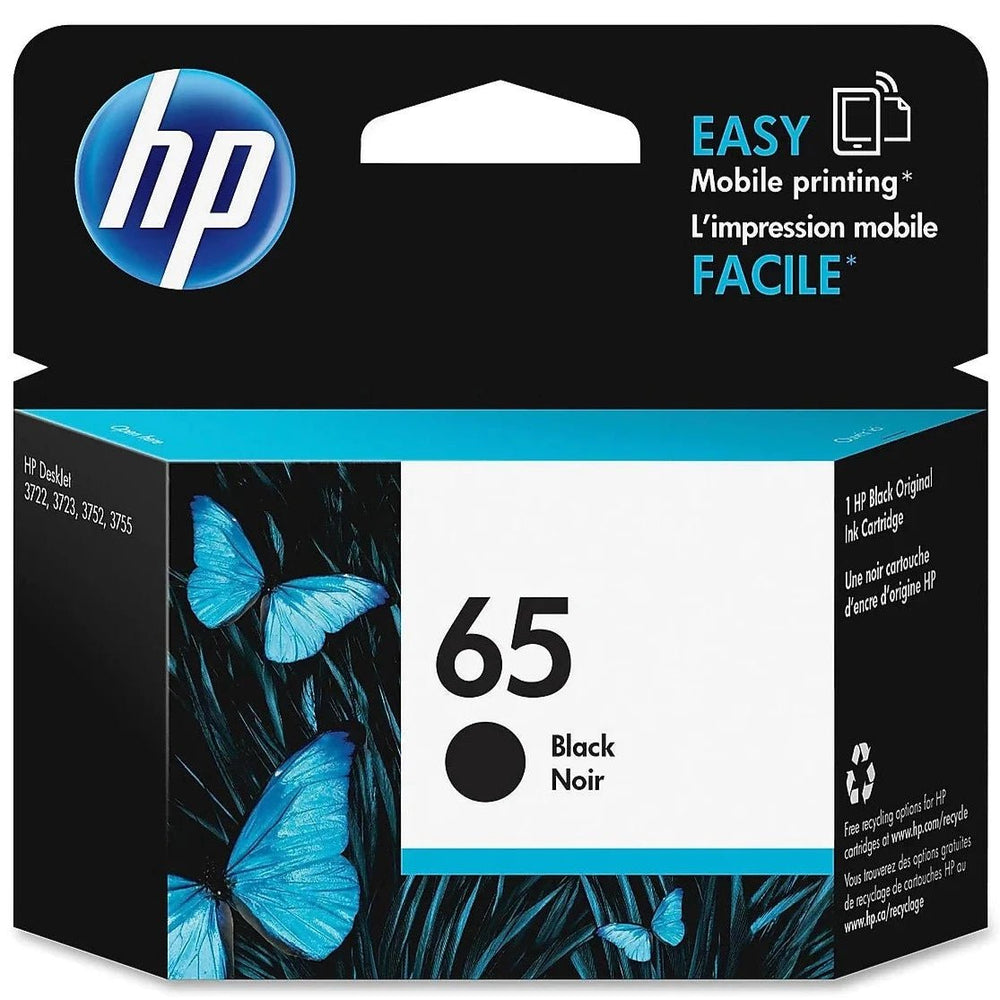 HP 65 Original Ink Cartridge N9K01AN N9K02AN Image 2