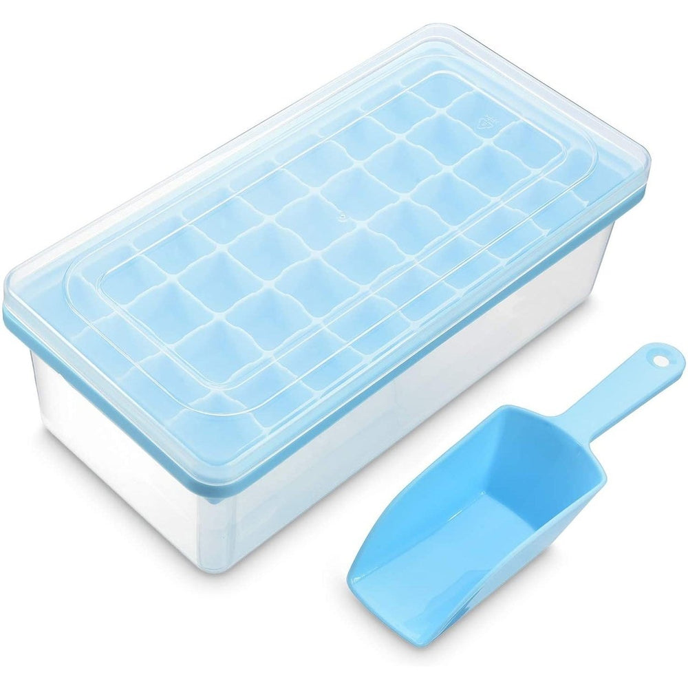 Ice Cube Tray with Lid and Bin Image 2