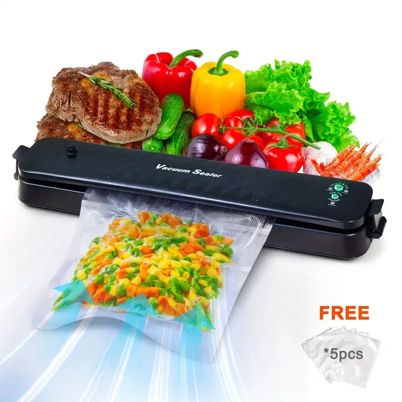 Home Automatic Food Sealer System-Dual Mode (Sealed and Vacuum) Image 12