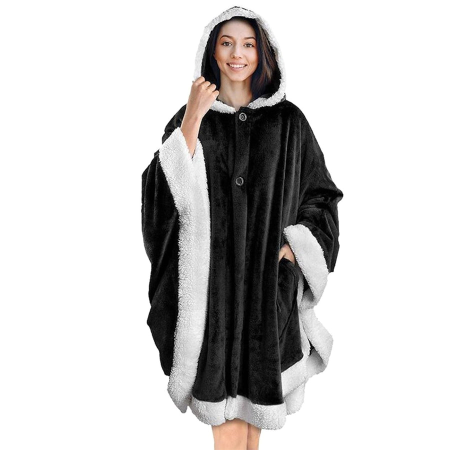 Hoodie Blanket Snuggle Robe Image 1