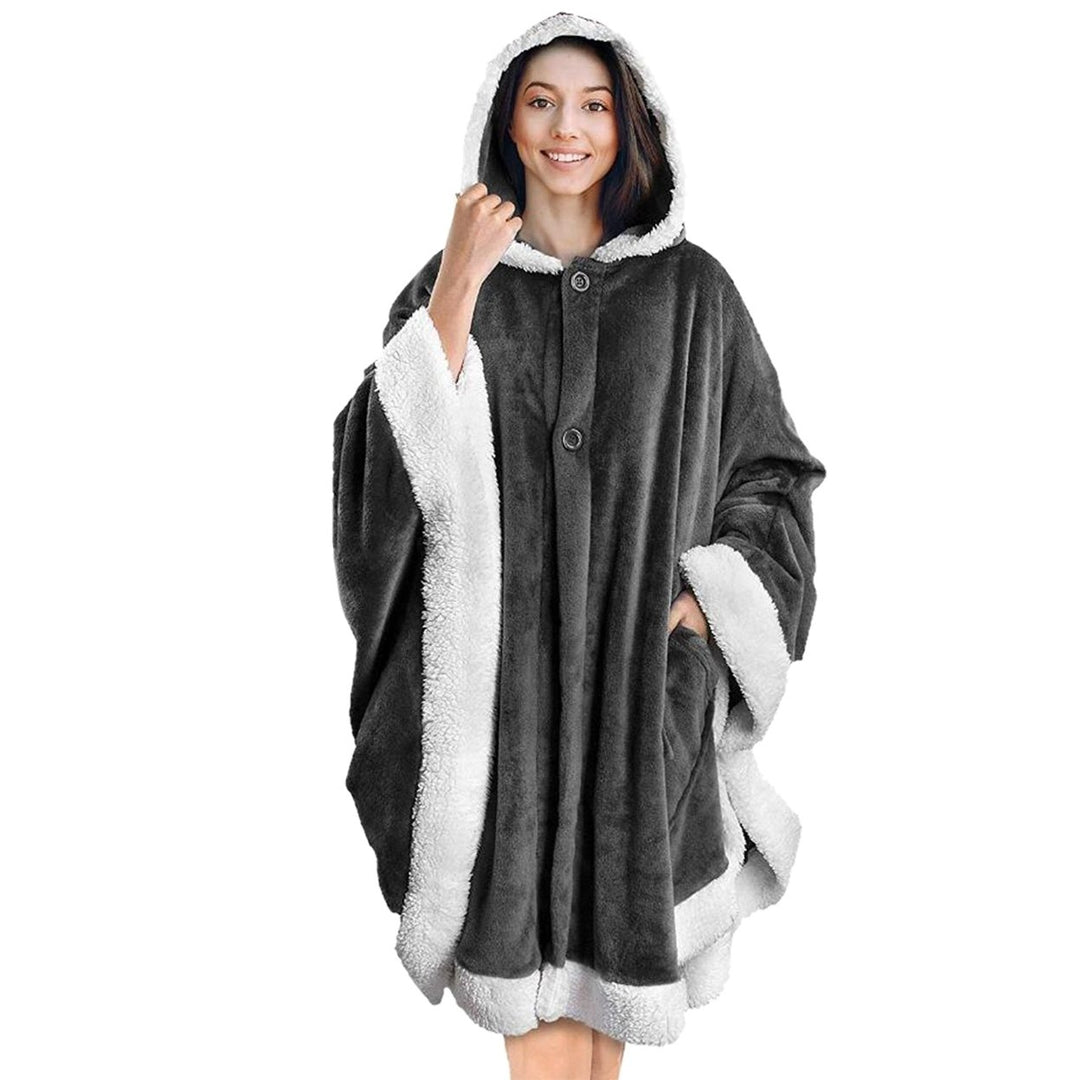 Hoodie Blanket Snuggle Robe Image 2