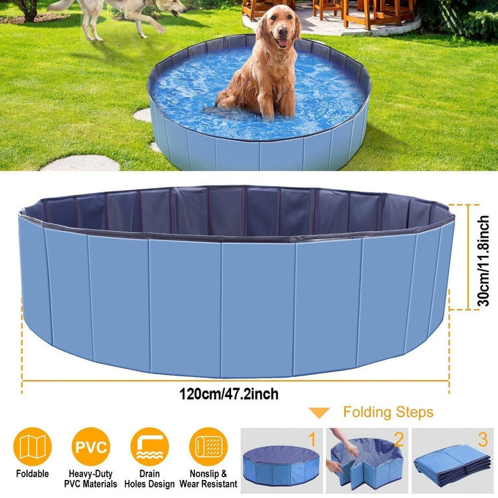 iMounTEK Foldable Pet Swimming Pool Image 7