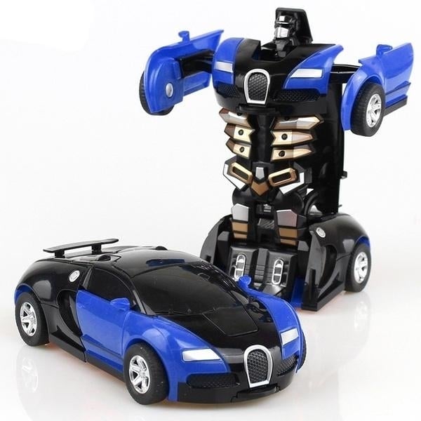 Inertial Impact Deformation Robot Toy Image 1