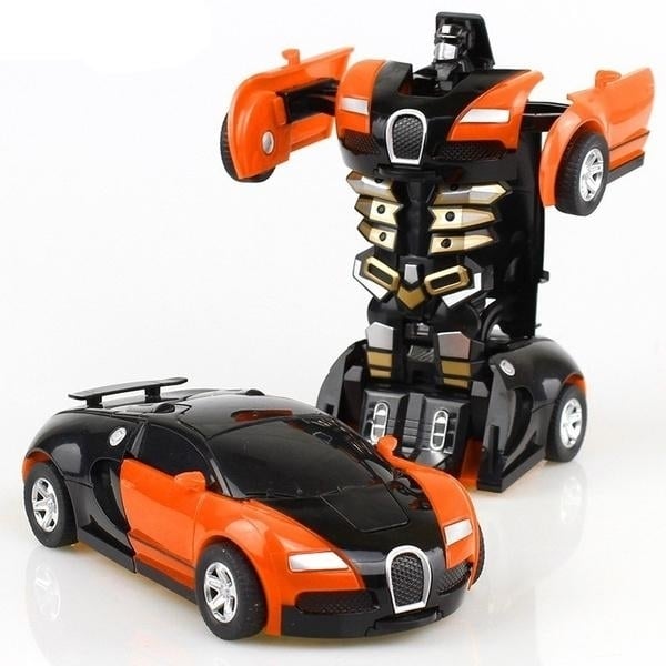 Inertial Impact Deformation Robot Toy Image 2