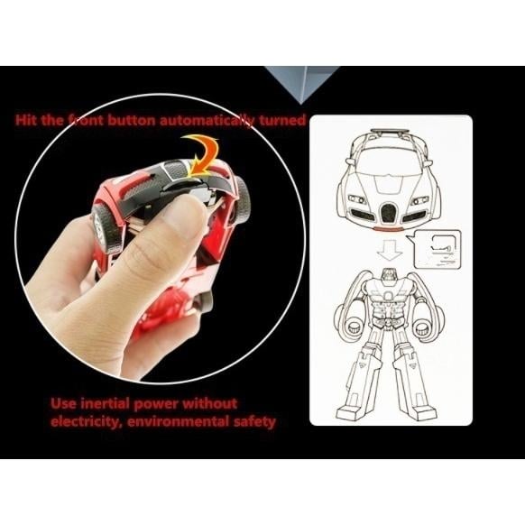 Inertial Impact Deformation Robot Toy Image 4