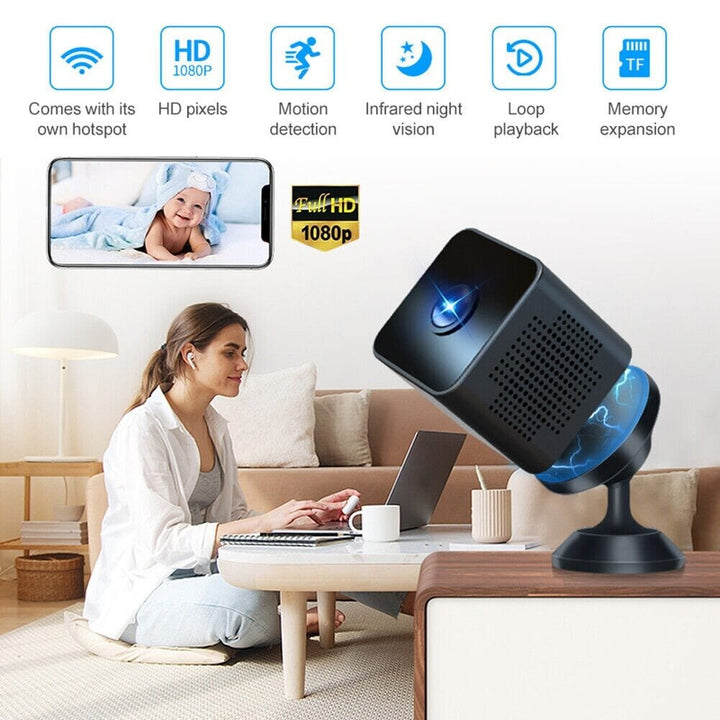 Indoor Surveillance Camera 1080p Wireless Security Camera Image 11