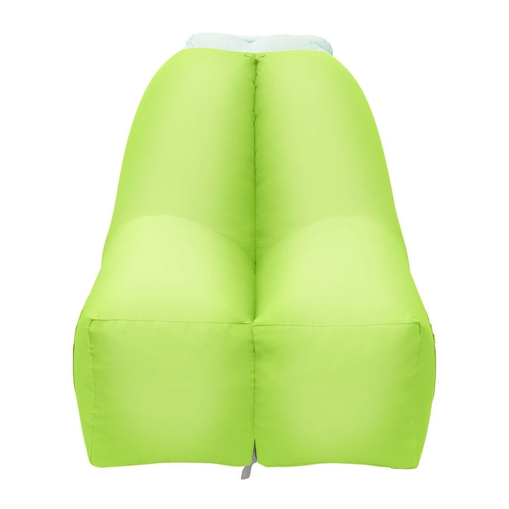 Inflatable Lounger Air Sofa Chair Couch with Portable Organizing Bag Image 1