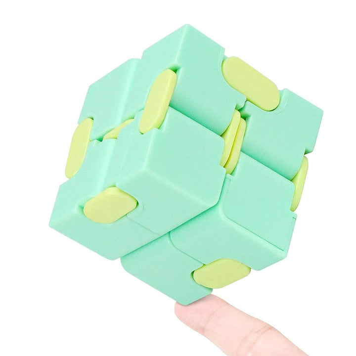 Infinity Cube Fidget Toy Stress Relieving Fidgeting Game Image 2