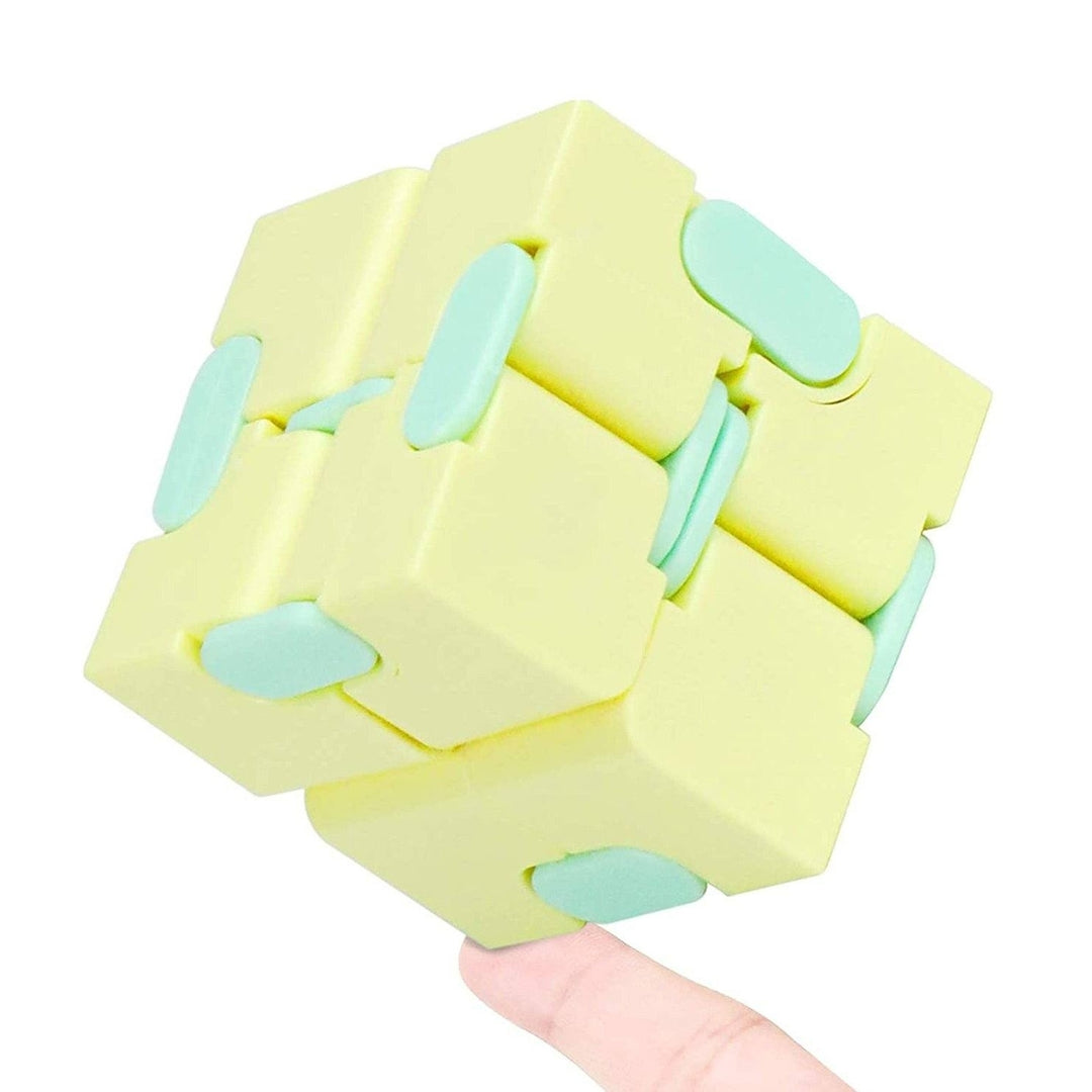 Infinity Cube Fidget Toy Stress Relieving Fidgeting Game Image 4