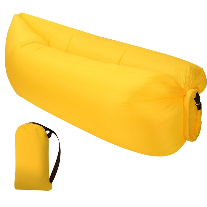 Inflatable Lounger Air Sofa Lazy Bed Sofa Image 4