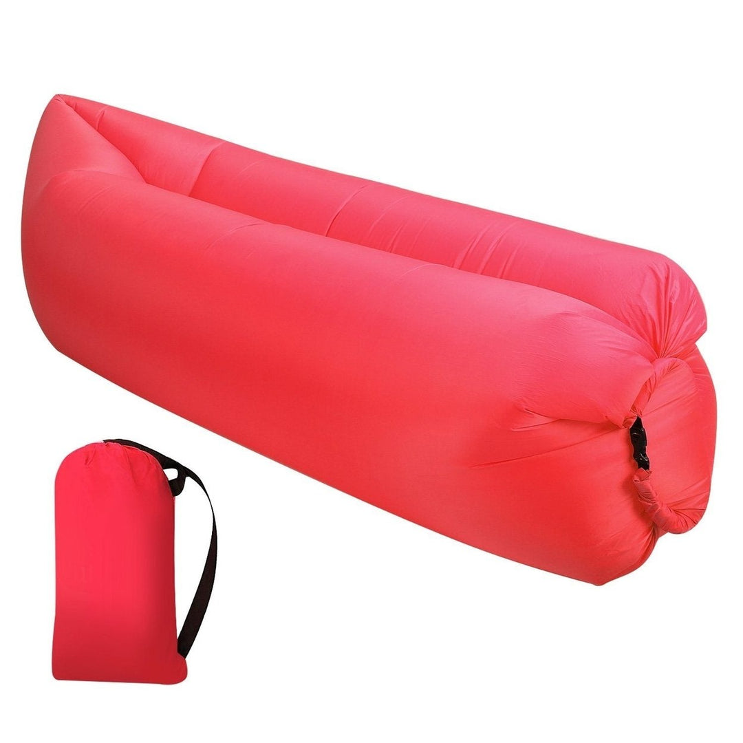 Inflatable Lounger Air Sofa Lazy Bed Sofa Image 4