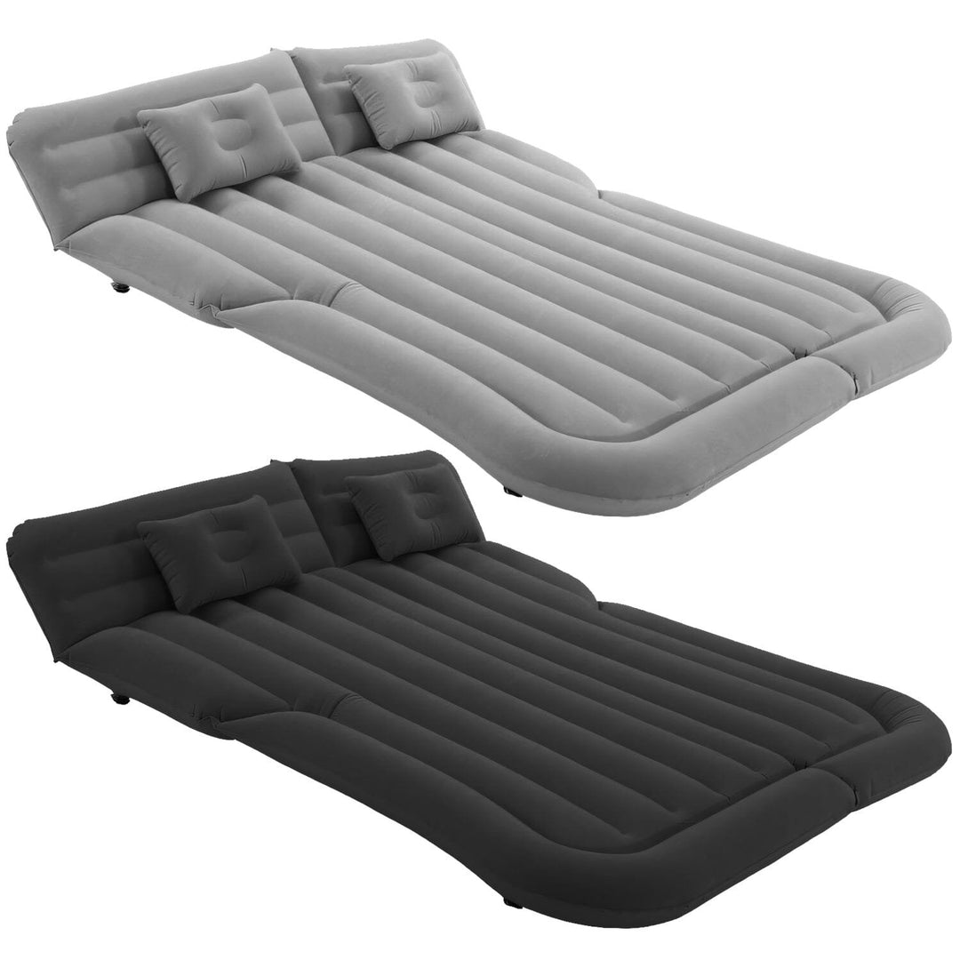 Inflatable SUV Air Mattress Thickened Camping Bed Cushion with Pillow Image 1