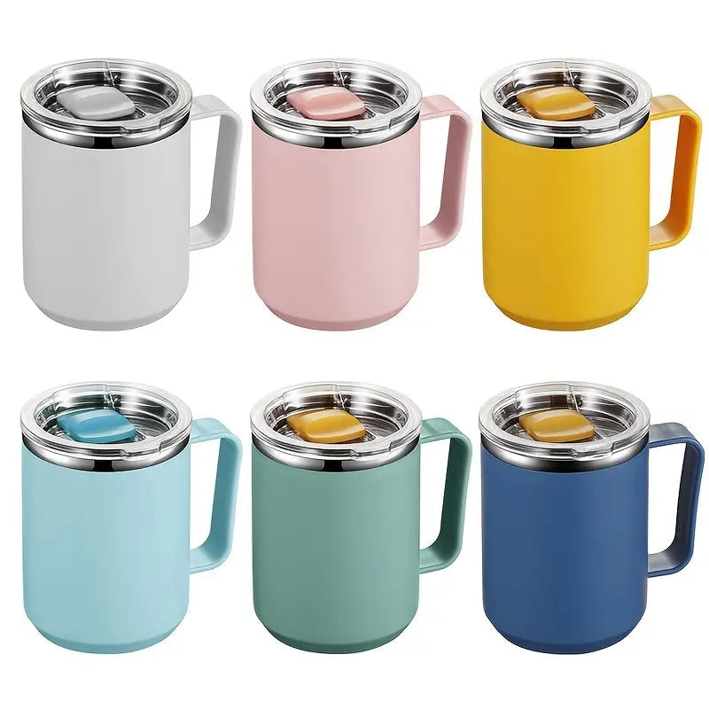 Insulated Stainless Steel Coffee Mug Image 8