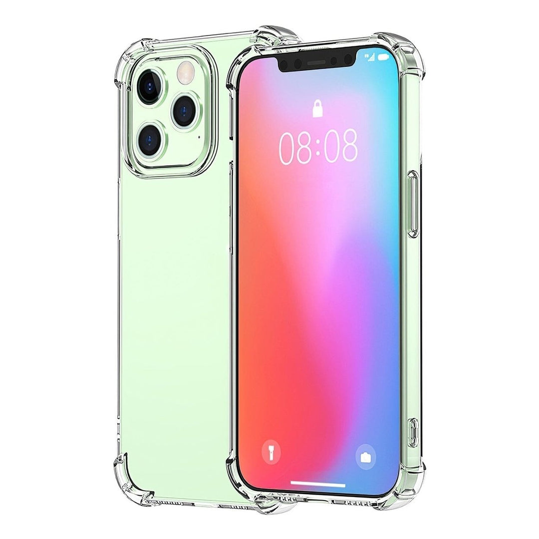 iPhone Shockproof Clear Phone Case Soft TPU Image 1