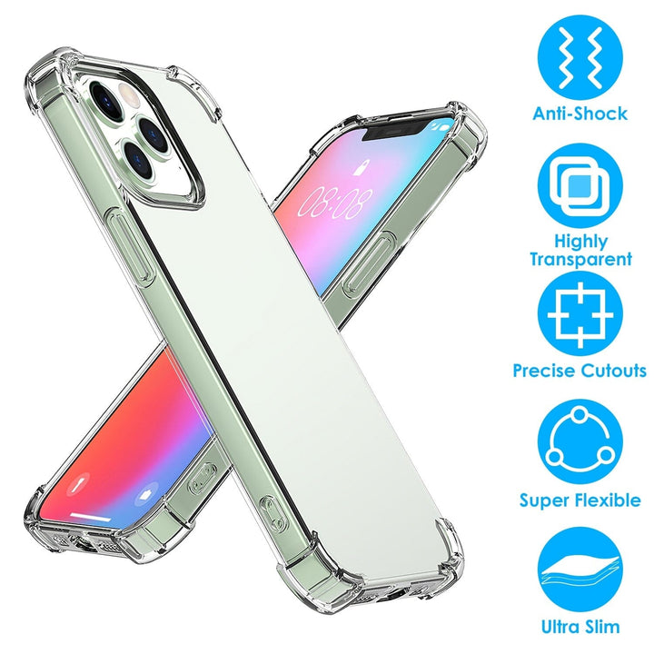 iPhone Shockproof Clear Phone Case Soft TPU Image 4