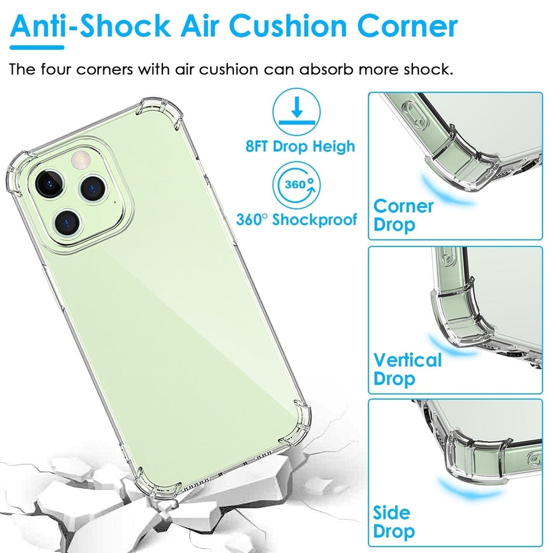 iPhone Shockproof Clear Phone Case Soft TPU Image 6