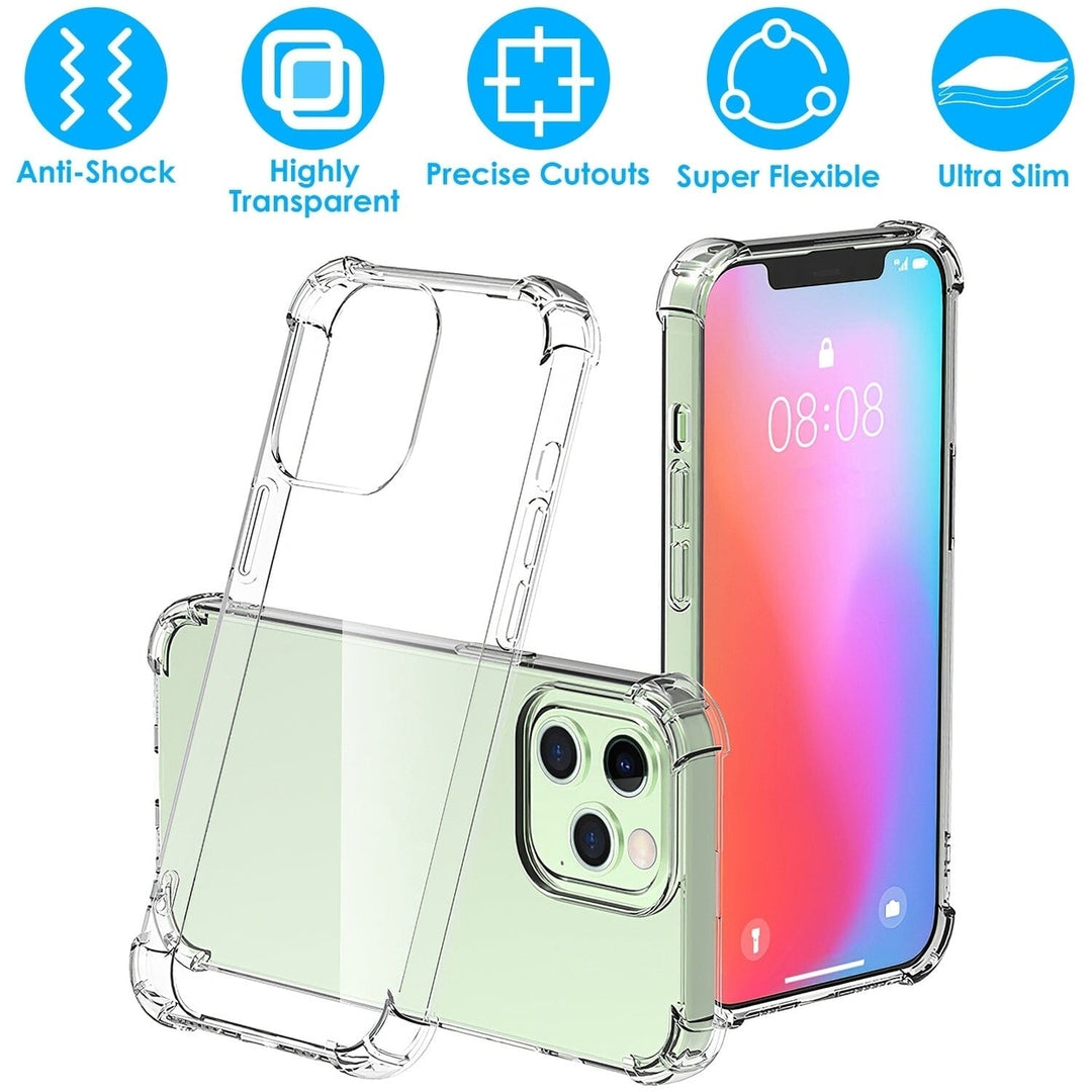 iPhone Shockproof Clear Phone Case Soft TPU Image 8