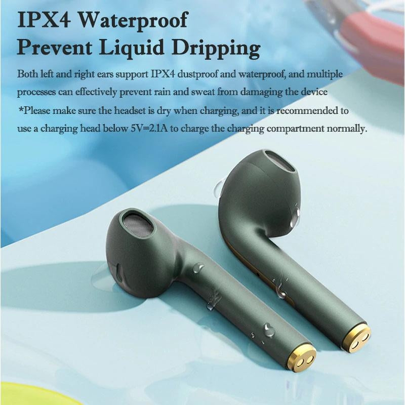 J18 TWS Bluetooth Earphone Stereo True Wireless Headset Earbuds Image 6