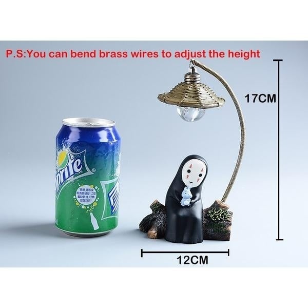 Japanese Kaonashi No Face LED Night Light Figure Image 1