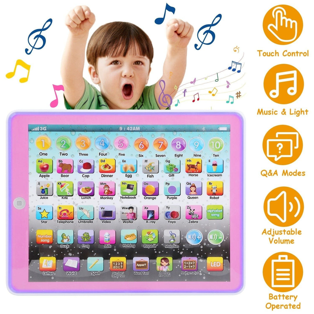 Kid Baby Toddler Educational Tablet Toy Image 6