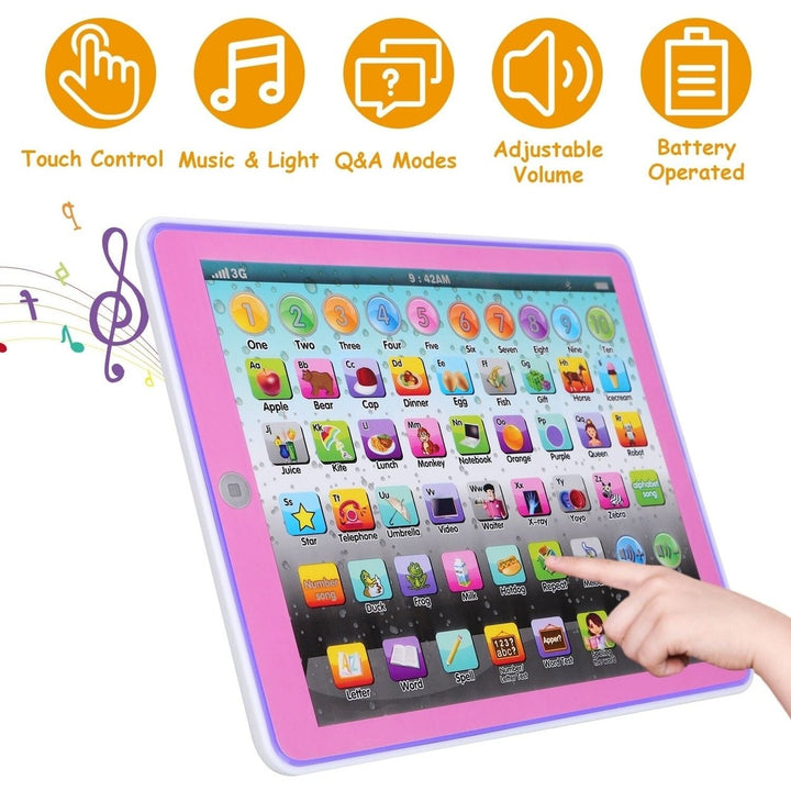 Kid Baby Toddler Educational Tablet Toy Image 7