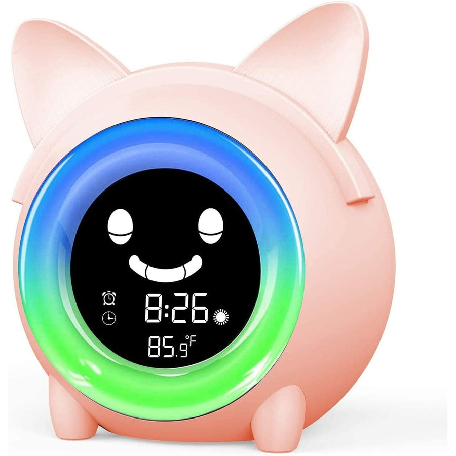 Kids Digital Alarm Clock with Night Light Image 1