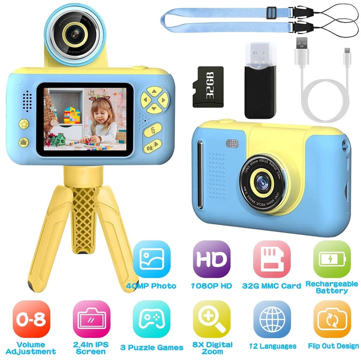 Kids Digital Camera with Flip Lens Image 9