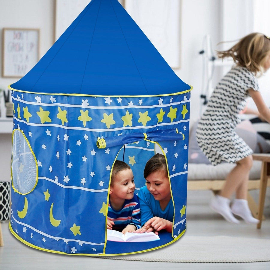 Kids Foldable Pop Up Play Tent Image 1