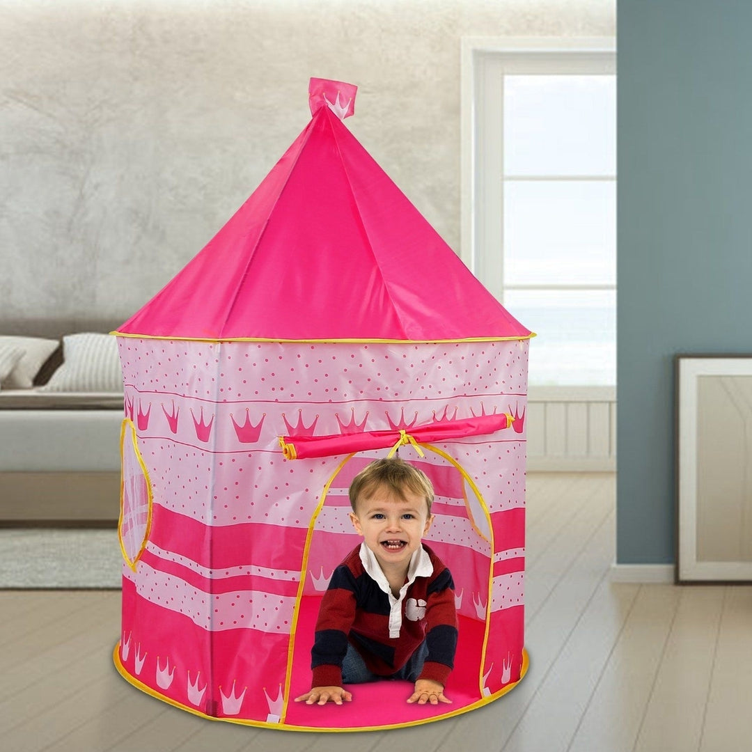 Kids Foldable Pop Up Play Tent Image 11