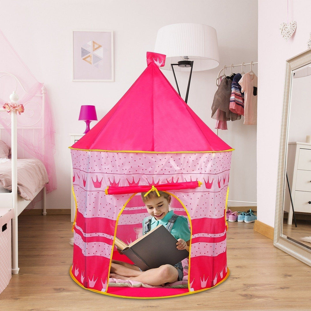 Kids Foldable Pop Up Play Tent Image 12