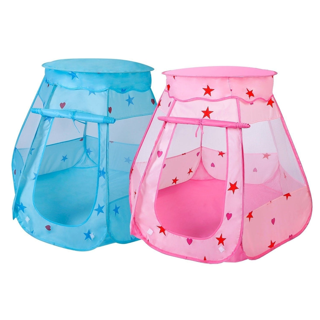 Kids Pop Up Prince Princess Toddler Play Tent Image 1