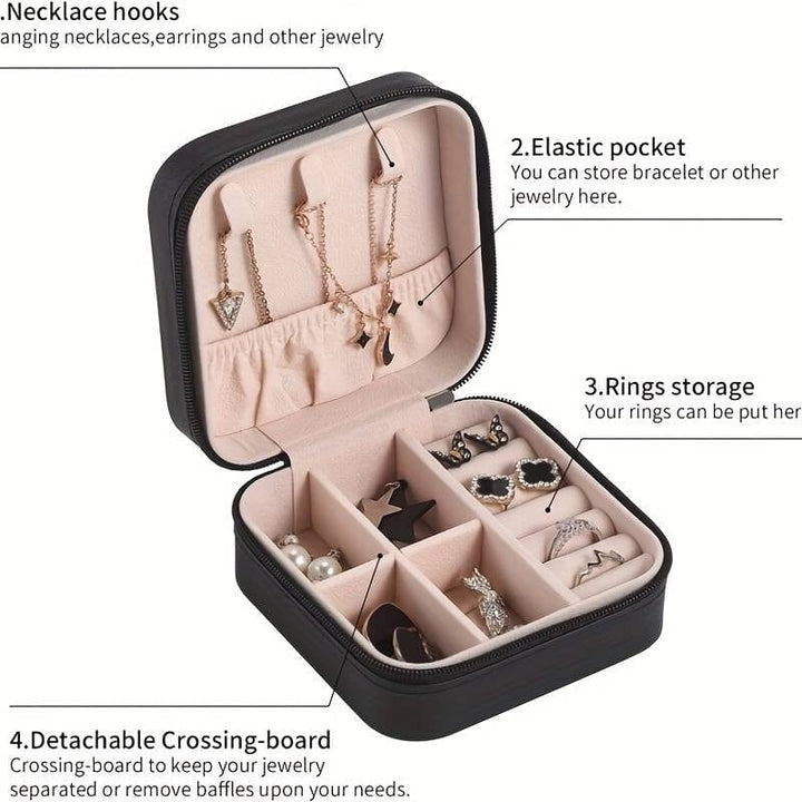 Jewelry Travel Case Organizer Image 7