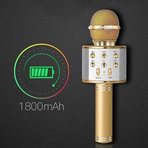 Karaoke Handheld Wireless Bluetooth Microphone Image 7