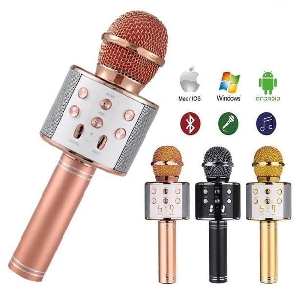 Karaoke Handheld Wireless Bluetooth Microphone Image 12