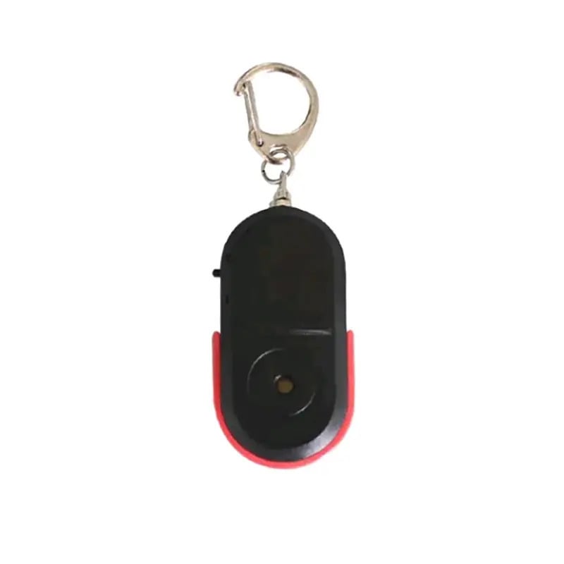 LED Whistle Key Finder Flashing Beeping Sound Control Alarm Anti-Lost Key Locator Finder Tracker With Key Ring Image 2