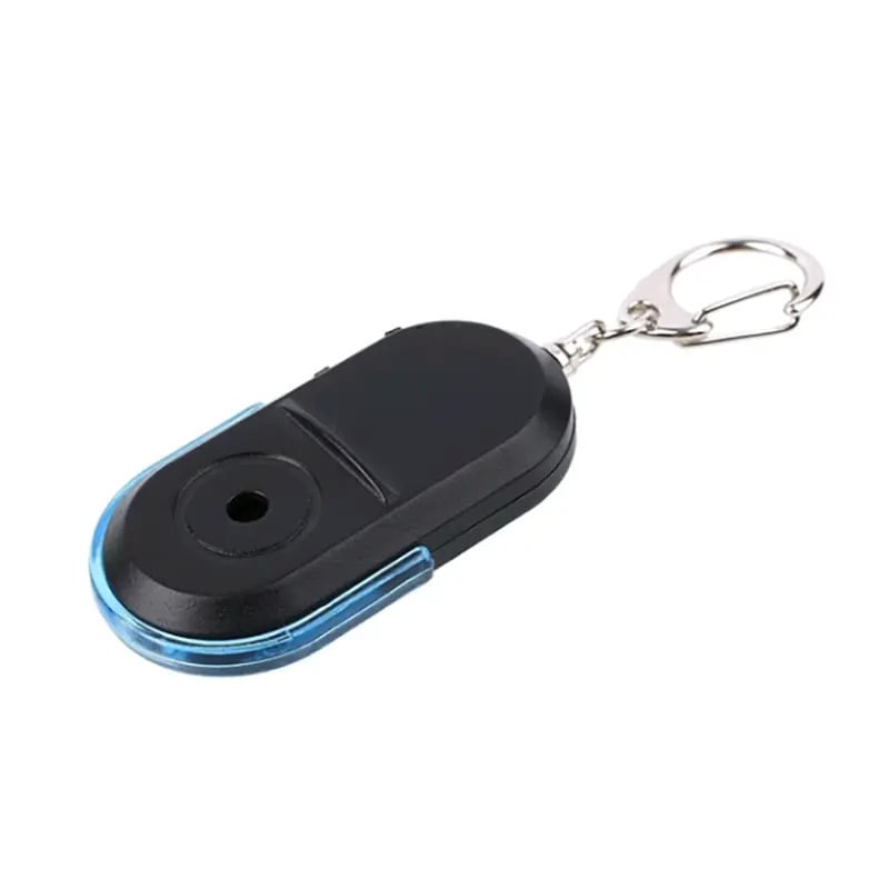 LED Whistle Key Finder Flashing Beeping Sound Control Alarm Anti-Lost Key Locator Finder Tracker With Key Ring Image 3