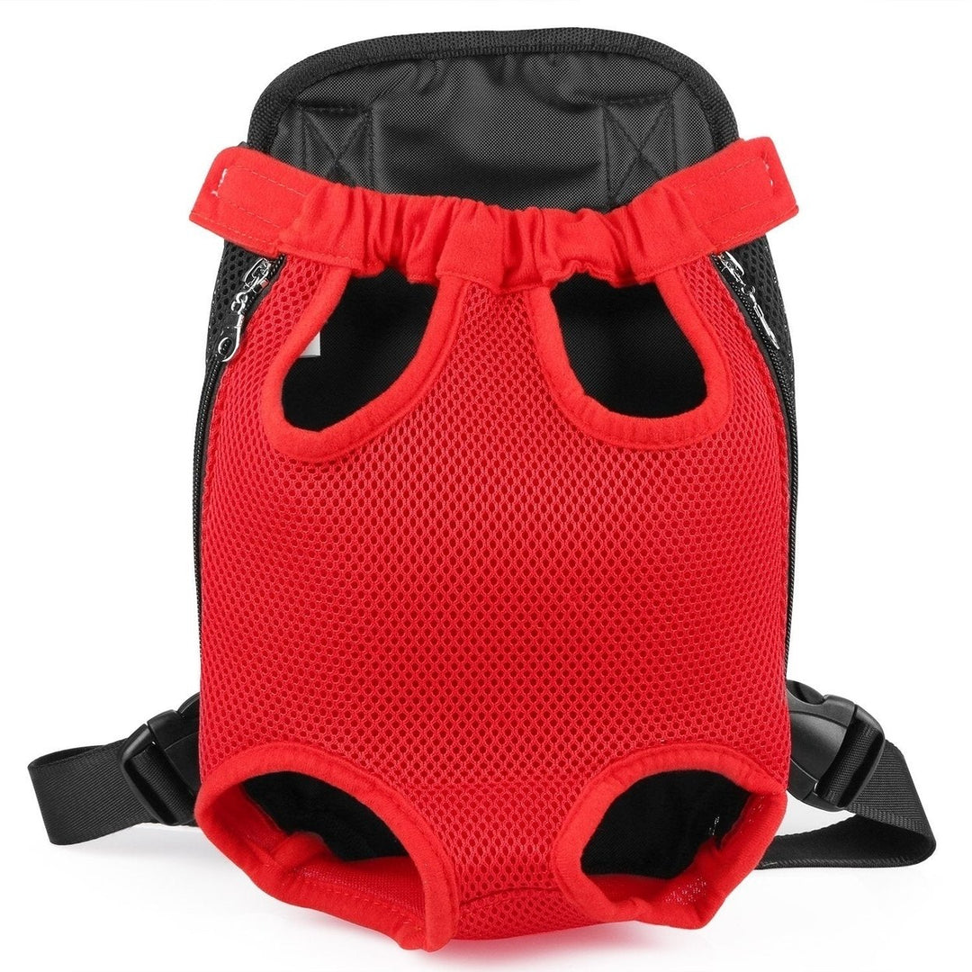 Leg-Out Pet Backpack Carrier Travel Bag Image 3