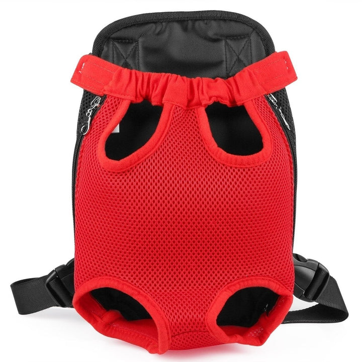 Leg-Out Pet Backpack Carrier Travel Bag Image 1