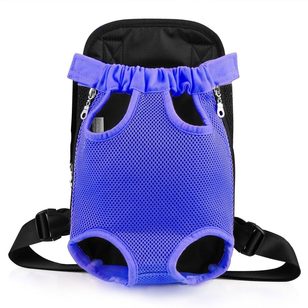 Leg-Out Pet Backpack Carrier Travel Bag Image 4