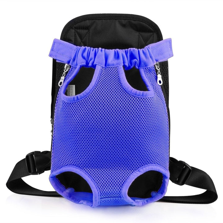 Leg-Out Pet Backpack Carrier Travel Bag Image 1