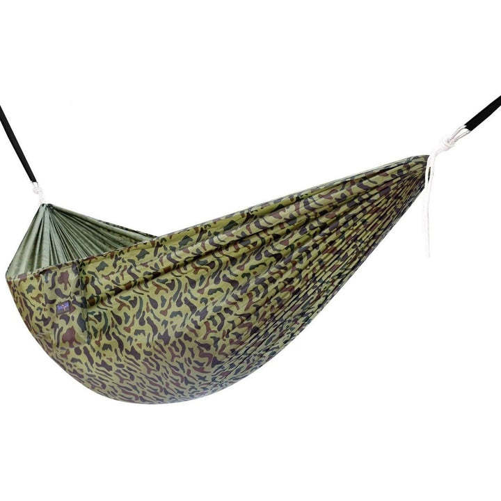 Lightweight Camping Hammock with Strap and Carry Bag Image 2