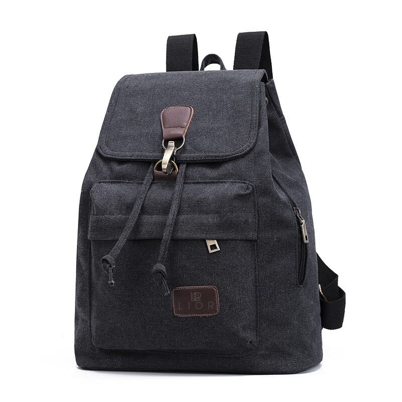 Lior Unisex Canvas Backpacks Image 1