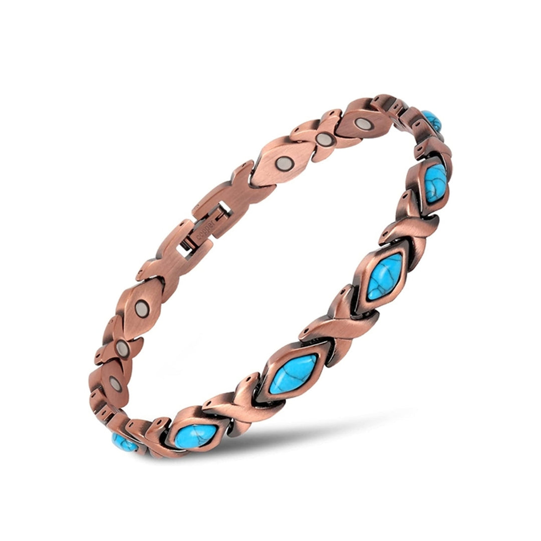 Magnetic Energy Therapy Pain Relief Copper Bracelet For Men And Women Image 6