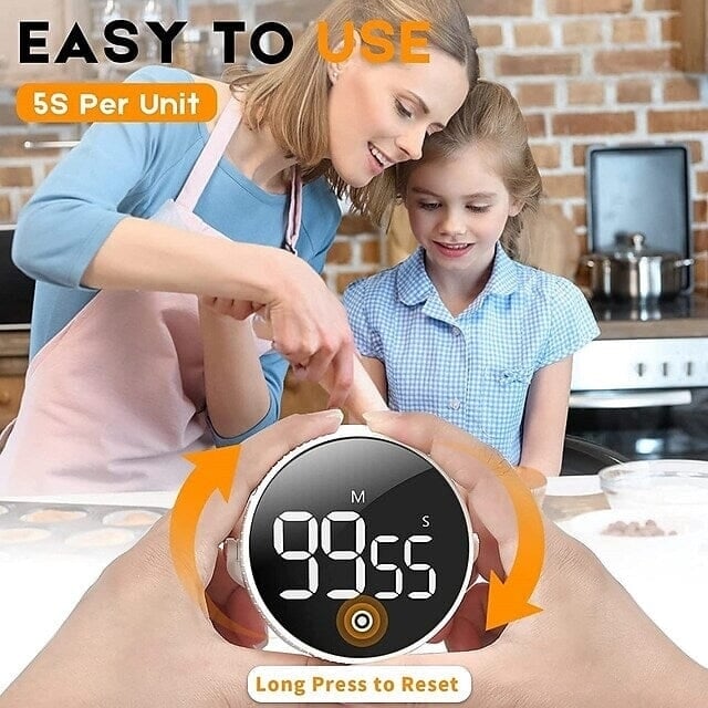 Magnetic Kitchen LED Digital Timer Image 8