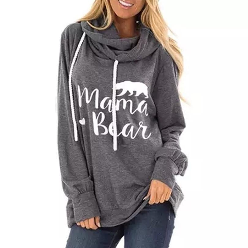 Mama Bear Hooded Fashion Tunic Image 2