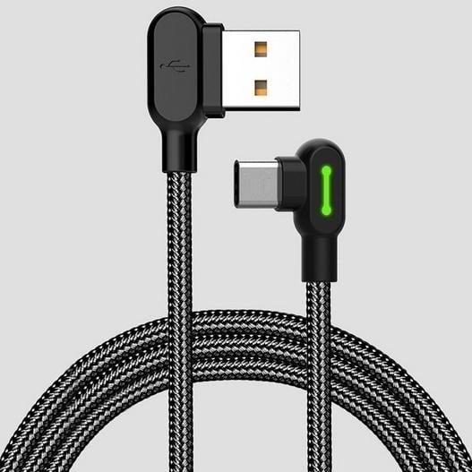 Mcdodo Charging Cord Nylon USB Cable Type-C for iPhone Apple Image 1