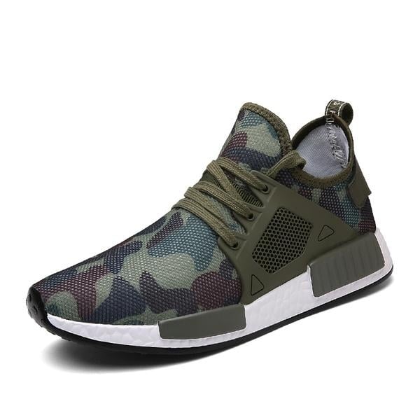 Men Fashion Camouflage Sneakers Image 2