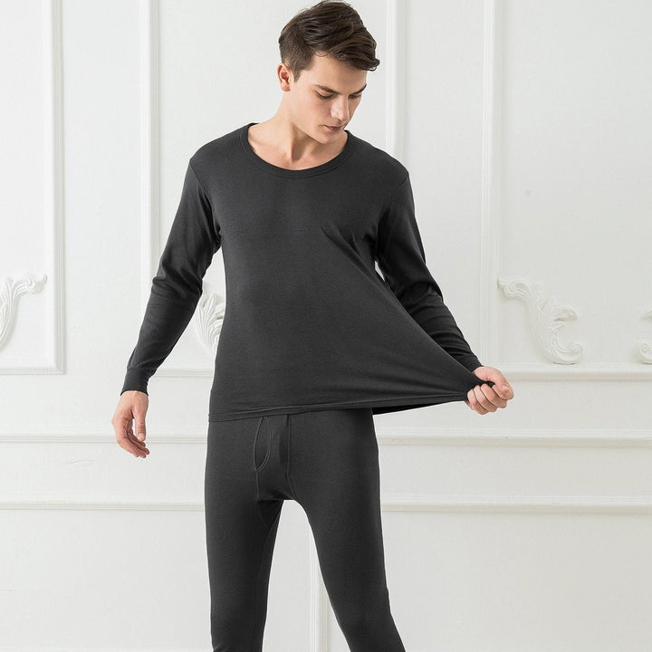 Men Thermal Underwear Set - Long Johns Pants and Long Sleeve Image 4