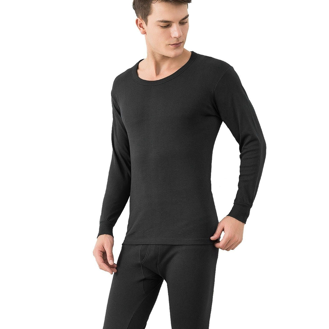 Men Thermal Underwear Set - Long Johns Pants and Long Sleeve Image 8