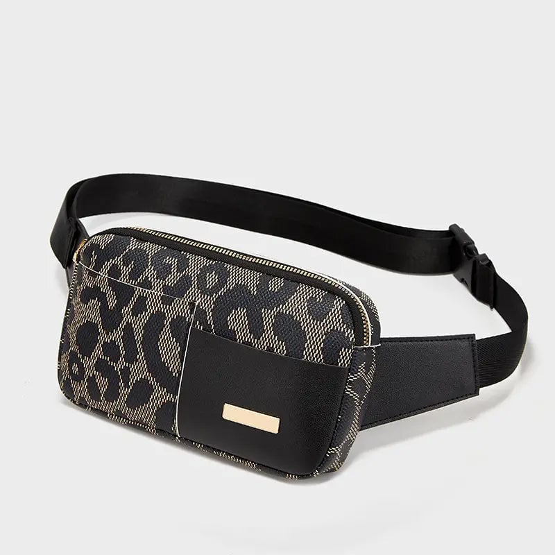 Leopard Pattern Chest Bag Image 1